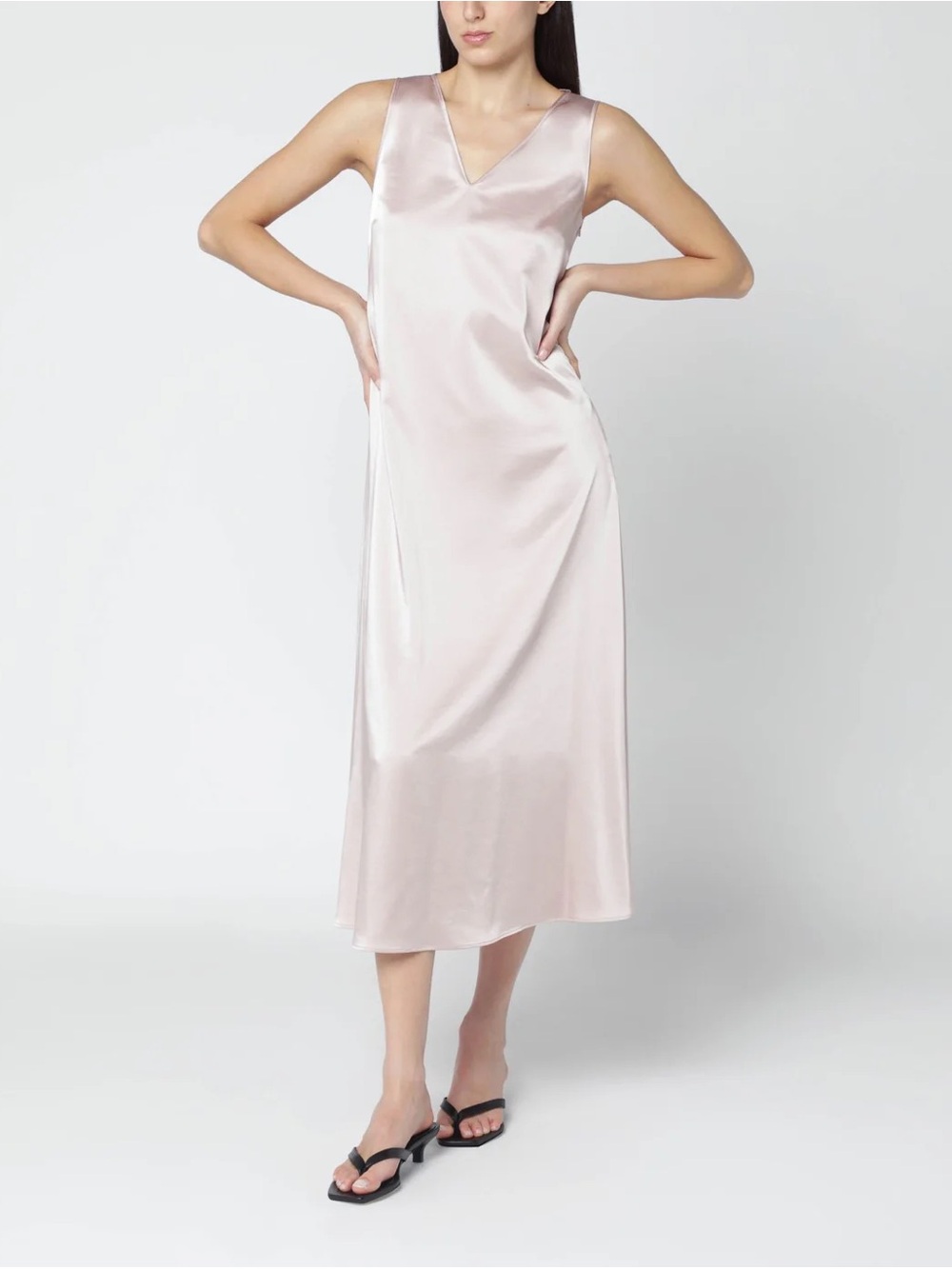 Weekend by Max Mara Satin Fluid Dress